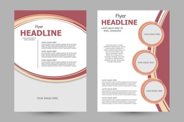 vektör uçuş şablonu tasarımı