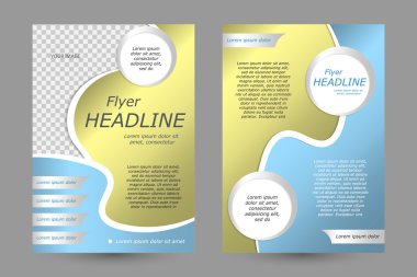 vektör uçuş şablonu tasarımı