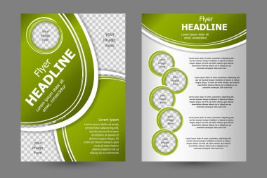 vektör uçuş şablonu tasarımı