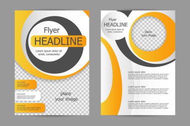 vektör uçuş şablonu tasarımı