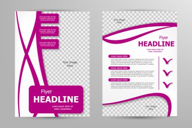 vektör uçuş şablonu tasarımı