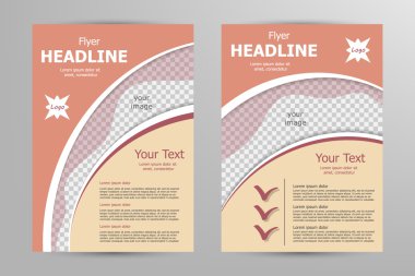 vektör uçuş şablonu tasarımı