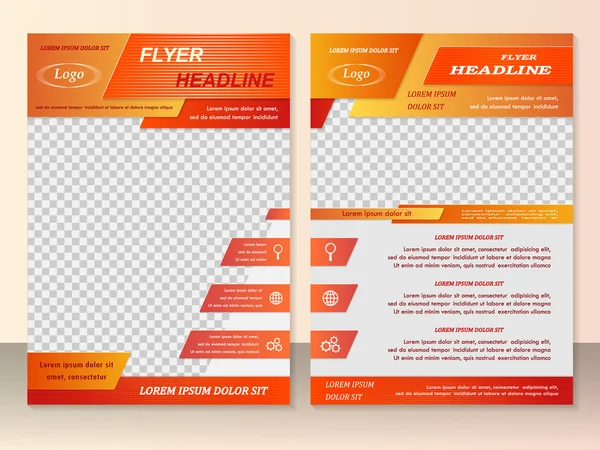 Zakelijke Brochure of Cover — Stockvector