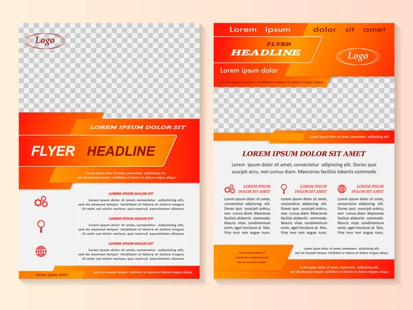 Zakelijke Brochure of Cover — Stockvector