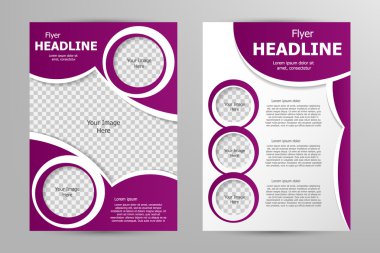 vektör uçuş şablonu tasarımı