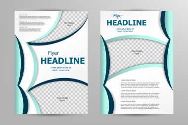 vektör uçuş şablonu tasarımı