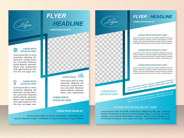 Brochure ou couverture d'entreprise — Image vectorielle
