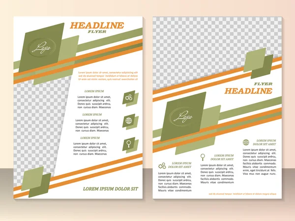 Zakelijke Brochure of Cover — Stockvector