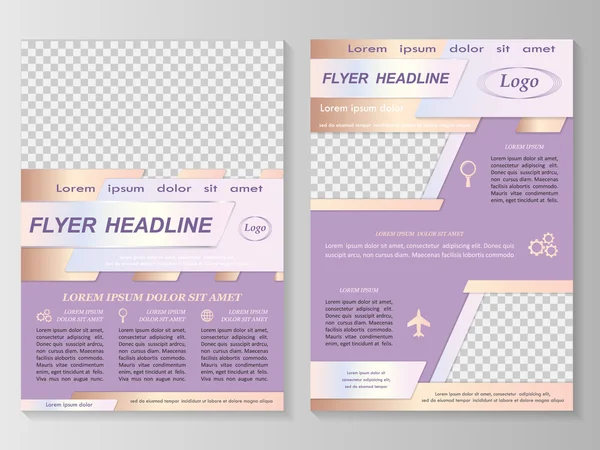 Zakelijke Brochure of Cover — Stockvector