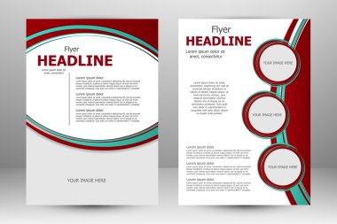 vektör uçuş şablonu tasarımı