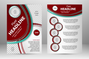 vektör uçuş şablonu tasarımı