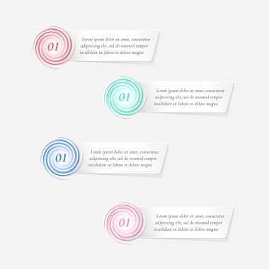 vektör bilgi grafikleri şablonu