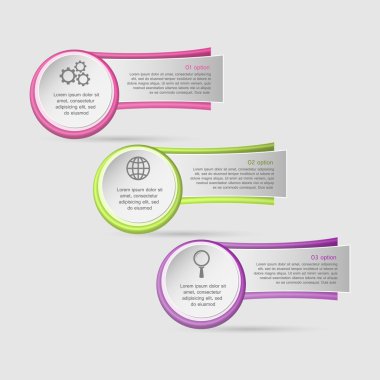 vektör bilgi grafikleri şablonu