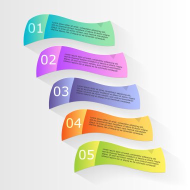 vektör bilgi grafikleri şablonu