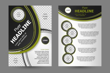 vektör uçuş şablonu tasarımı