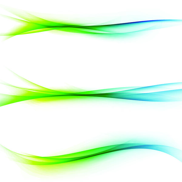 Bright green blue speed abstract lines flow minimalistic fresh swoosh seasonal spring wave transition divider editable template