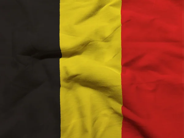 Belgium flag illustrated and colored — стоковое фото