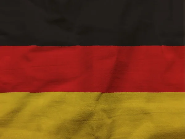 Bandera de Alemania ilustrada y coloreada — Foto de Stock