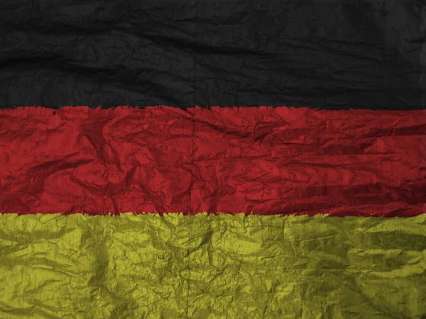 Bandera de Alemania ilustrada y coloreada — Foto de Stock
