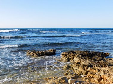gün boyunca açık havada deniz