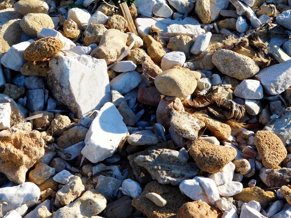 Stones and rocks outdoors in the garden — Stock Photo, Image