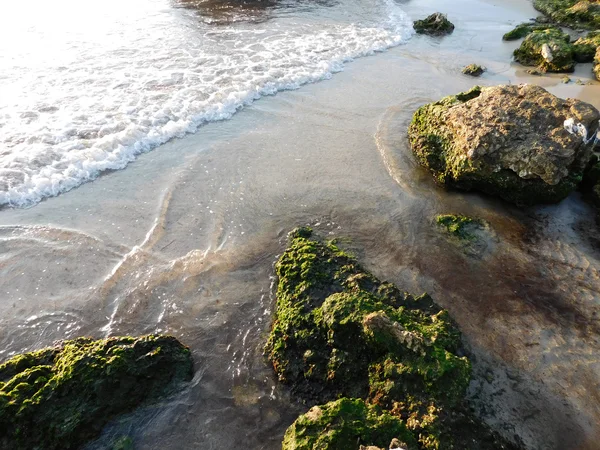 Stones and rocks to the sea — Stock Photo, Image