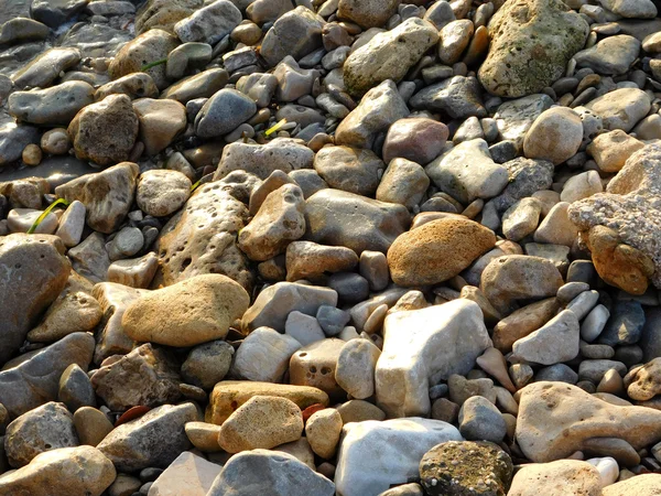 Piedras y rocas al aire libre en el jardín — Foto de Stock