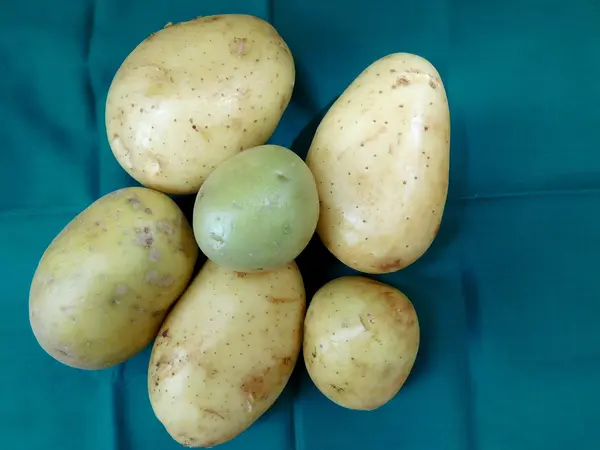 Batatas para comer no jardim — Fotografia de Stock