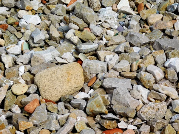 Stones and rocks outdoors in the garden — Stock Photo, Image