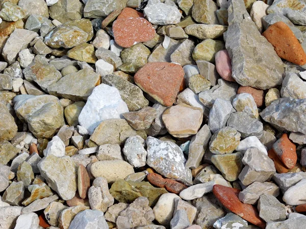 Stones and rocks outdoors in the garden — Stock Photo, Image