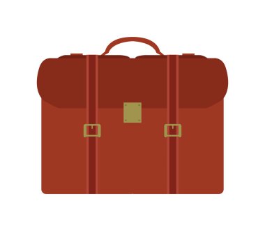 bavul simgesi beyaz arka plan üzerinde