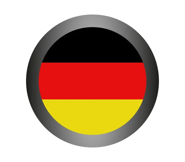 Bandera de Alemania ilustrada —  Fotos de Stock