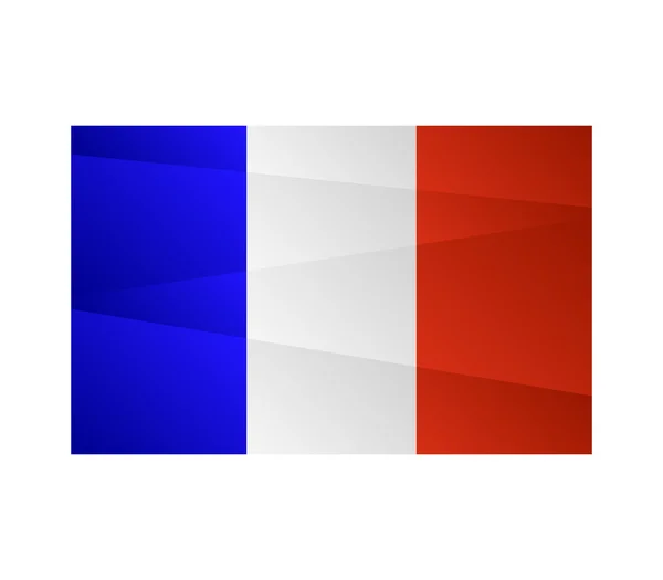 Bandera de Francia ilustrada —  Fotos de Stock