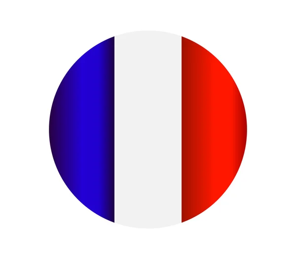Прапор Франції ілюстрований — стокове фото