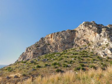 gün boyunca açık havada dağ