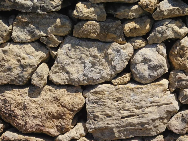 Mur de pierre à la campagne — Photo