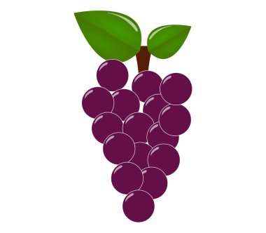 beyaz zemin üzerinde üzüm