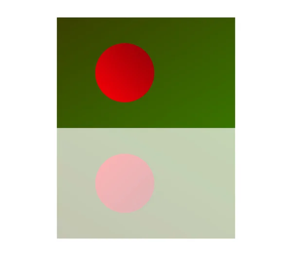Bandera de bangladesh ilustrada —  Fotos de Stock