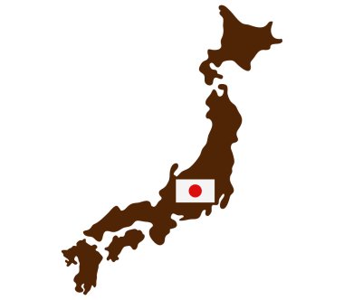 Resimli Japonya Haritası