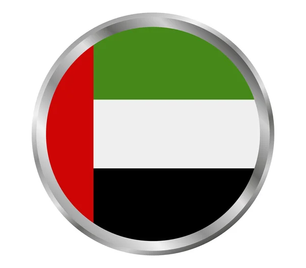 Vlajka Spojených arabských emirátů, ilustrace — Stock fotografie