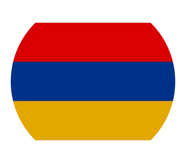 Illustrated flag of Armenia — Stock Photo, Image