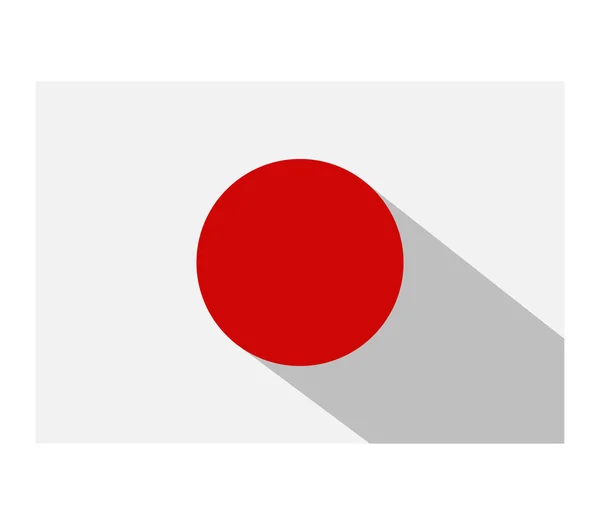 日本のイラスト入りの旗 — ストック写真