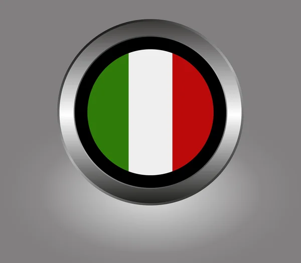 Bandera ilustrada de Italia — Foto de Stock