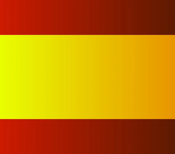 Flag of spain illustrated — Stock Photo, Image