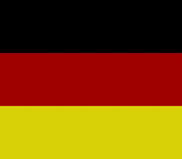 Bandera de Alemania ilustrada — Foto de Stock