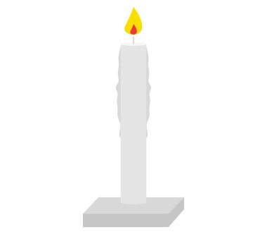 simge resimli ve mum renkli