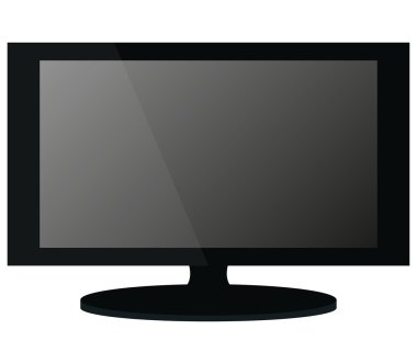 Beyaz bir arka plan üzerinde TV şovları