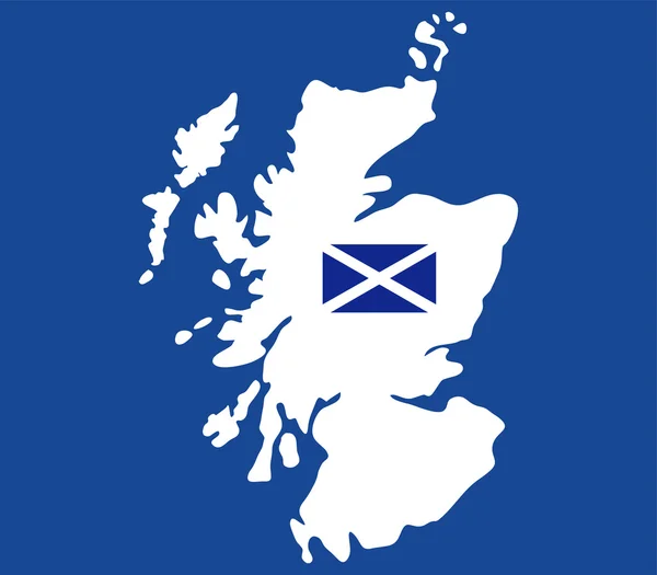 Карта Шотландии на заднем плане — стоковое фото