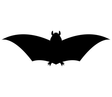 Beyaz arka plan üzerinde resimli yarasalar