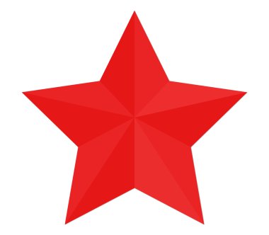 Beyaz bir arka plan üzerinde Noel yıldız